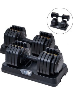 Adjustable Single-Handed Dumbbell Set inSPORTline DuraBell® 2 x 5 – 41 kg