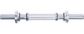 Threaded Dumbbell Bar w/ Collars inSPORTline Tufor 40 cm / 30 mm