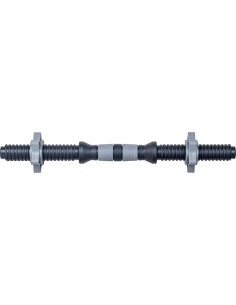 Plastic Threaded Dumbbell Bar w/ Collars inSPORTline Plafor 41 cm / 30 mm