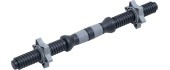 Plastic Threaded Dumbbell Bar w/ Collars inSPORTline Plafor 41 cm / 30 mm