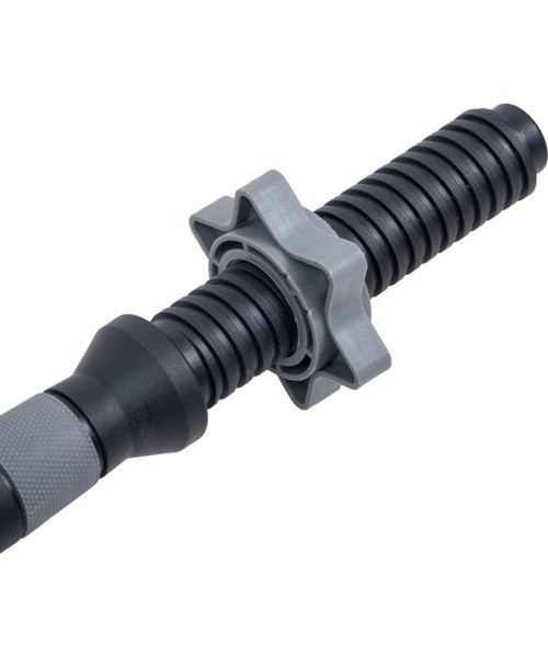 Plastic Threaded Dumbbell Bar w/ Collars inSPORTline Plafor 41 cm / 30 mm
