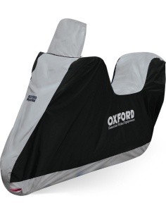 Mopeedi kate Highscreen Oxford Aquatex, must/hõbedane