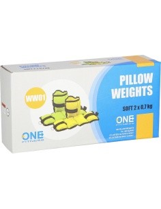 Pillow Weights One Fitness WW01, Yellow - 2 x 0,7 kg