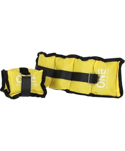 Pillow Weights One Fitness WW01, Yellow - 2 x 0,7 kg