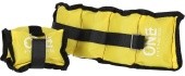 Pillow Weights One Fitness WW01, Yellow - 2 x 0,7 kg