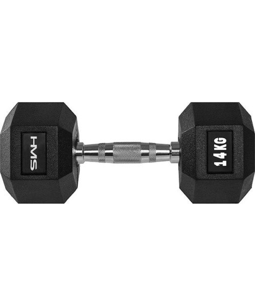 HEX PRO DUMBBELL HMS - 14 kg