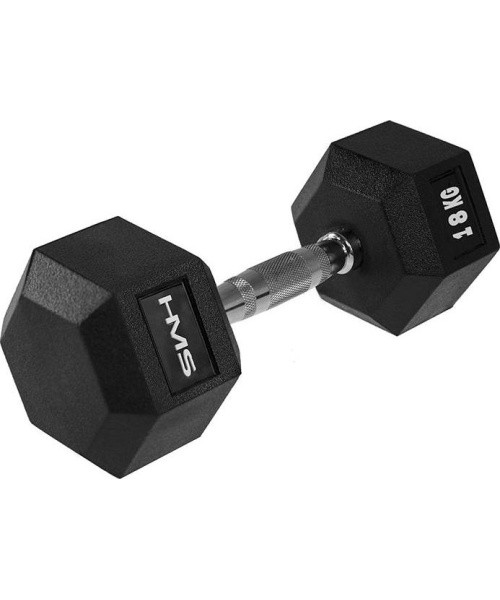 HEX PRO DUMBBELL HMS - 18 kg