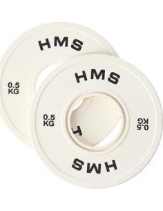 CBRS05  OLYMPIC BUMPER PLATE HMS - 2x0.5kg