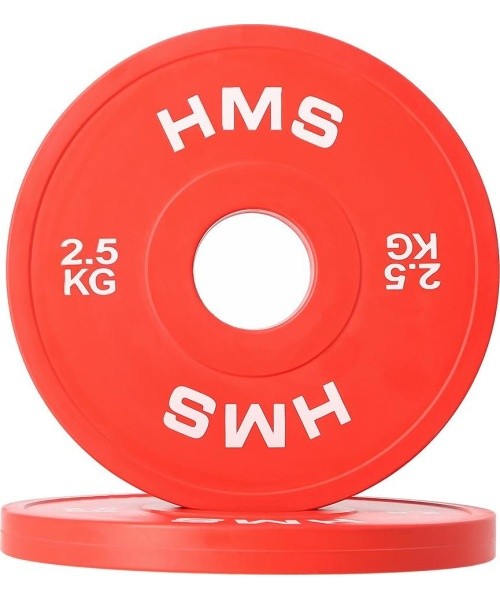 Olümpia bumper-raskusketas CBRS05 HMS - 2 x 2,5 kg