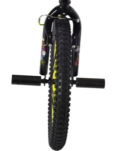 Karbon BMX 20 bike, black-lime