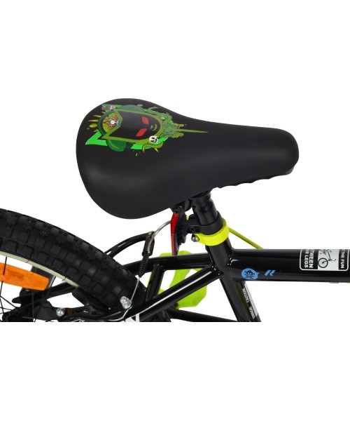 Karbon BMX 20 bike, black-lime