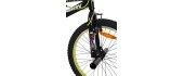 Karbon BMX 20 bike, black-lime