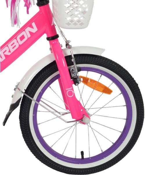 Karbon Tiara 16 bike, pink