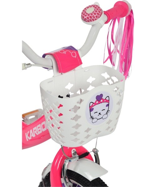 Karbon Tiara 16 bike, pink