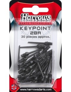 Dart Tips Harrows Keypoint Soft 2BA – 30 Pcs.