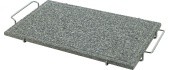 Graniidist grillplaat GRANIT XL soone ja hoidikuga 50x30x1,65 cm