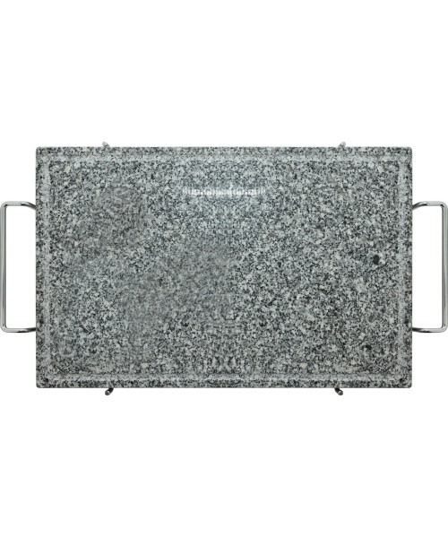 Graniidist grillplaat GRANIT XL soone ja hoidikuga 50x30x1,65 cm
