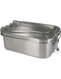 Origin Outdoors Lunchbox 2 in 1 'stainless steel'