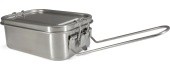 Origin Outdoors Lunchbox 2 in 1 'stainless steel'