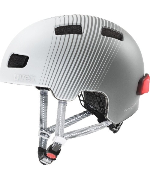 Uvex City 4 helmet, white-grey matt, 55-58 cm