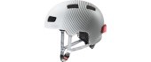 Kiiver Uvex City 4, valge-hall matt, 55-58 cm
