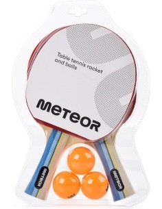 Set of 2 table tennis rackets