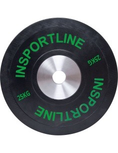 Rubber Weight Plate inSPORTline Bumper Plate 25 kg