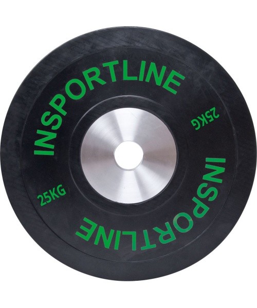 Rubber Weight Plate inSPORTline Bumper Plate 25 kg
