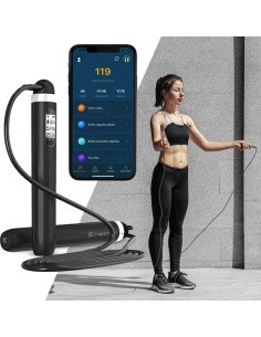 Smart Jump Rope inSPORTline Jumpsmart - Black