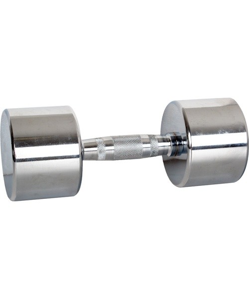 Chrome Dumbbell inSPORTline Crossteel 9 kg