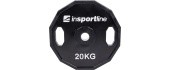 Rubber Coated Weight Plate inSPORTline Ruberton 20kg