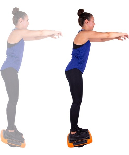Multifunctional Aerobic Step Platform inSPORTline Multifun - Black and Orange