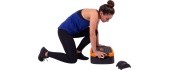 Mitmeotstarbeline aeroobikaplatvorm inSPORTline Multifun - Black and Orange