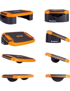 Multifunctional Aerobic Step Platform inSPORTline Multifun - Black
