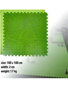 Tatami pusle matt inSPORTline Zemalpro 100 x 100 x 2 cm - Muru muster