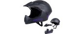 Downhill Helmet W-TEC Campanero Noir Violet