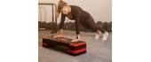 Aeroobikaplatvorm inSPORTline AS250 - Must/punane