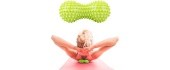 Massage Foot Roller inSPORTline Peany - Green