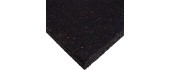 Heavy Duty Floor Mat inSPORTline Proteko II 50 x 50 x 3 cm - Black/Red
