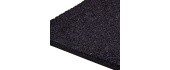 Heavy Duty Floor Mat inSPORTline Proteko II 50 x 50 x 3 cm - Black/Red
