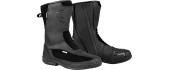 Mootorrattasaapad W-TEC Glosso - Must
