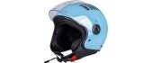 Open-Face Helmet W-TEC Baraldo Celeste