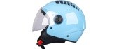 Open-Face Helmet W-TEC Baraldo Celeste