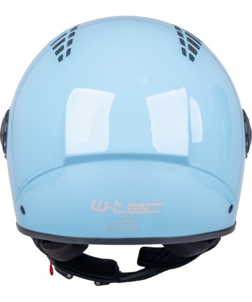 Open-Face Helmet W-TEC Baraldo Celeste