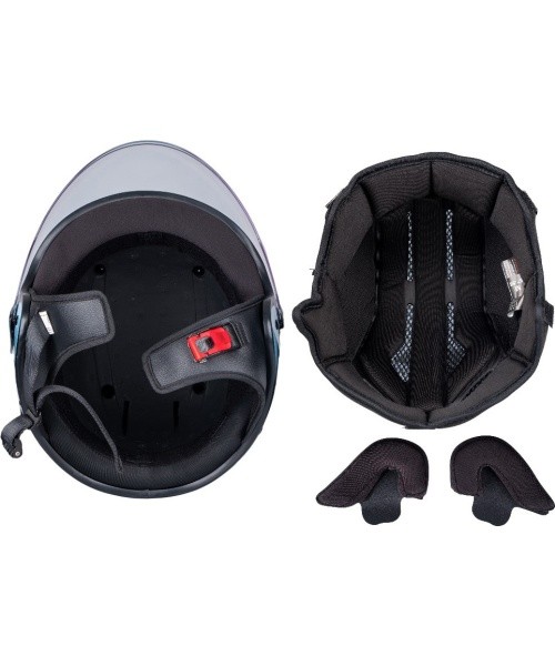 Open-Face Helmet W-TEC Baraldo Celeste
