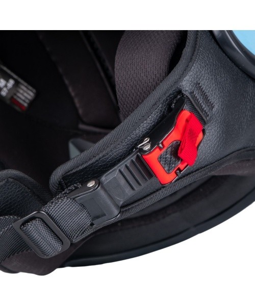 Open-Face Helmet W-TEC Baraldo Celeste