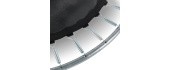 EXIT Silhouette trampoline ø427cm - green Outdoor Round Coil spring Above ground trampoline