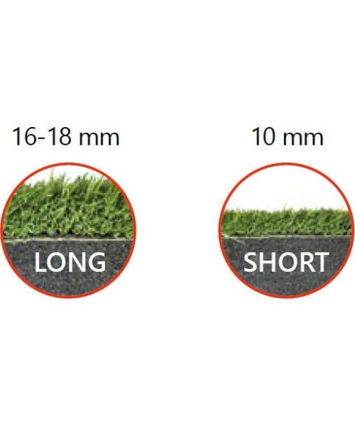 Artificial grass rubber mat – square