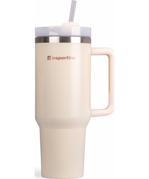 Termokruus inSPORTline Misakafi Tumbler 1200 ml - Beež