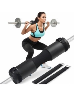 Barbell Pad inSPORTline Shaperoll 44 x 9.5 cm - Black